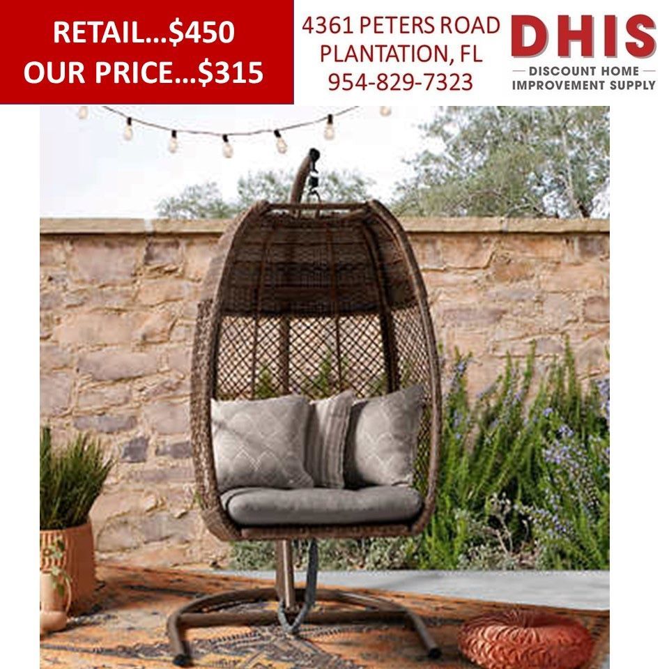 Agio McKinnon Egg Swing Chair NEW