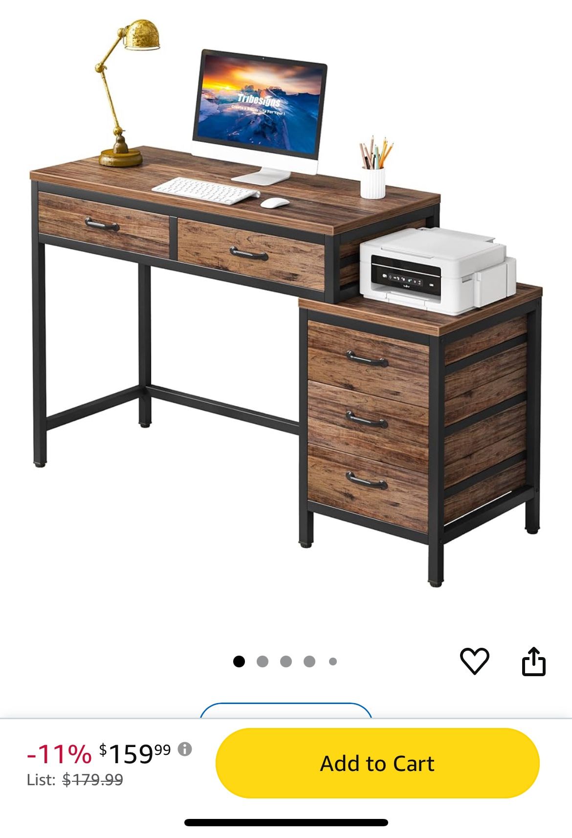 Wood Desk