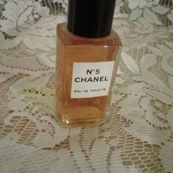 Chanel N. 5 Eau De Toilette 1 Oz Splash Made In France $ 65