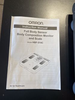 Omron HBF-514C Full Body Sensor Composition Monitor & Scale