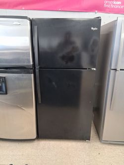 Black fridge