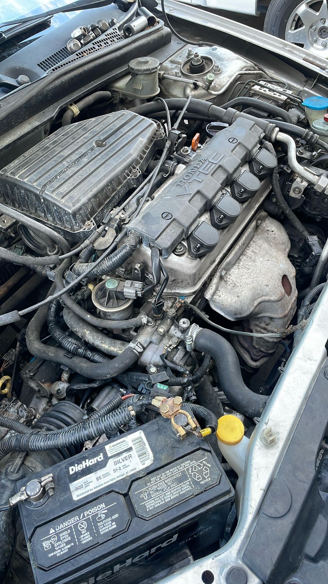 2000 Honda Civic 1.7 (ENGINE AND TRANSMISSION COMBO)