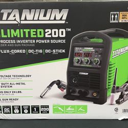 Titanium Unlimited 200 Multiprocess Welder in Box