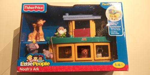 NEW 2002 Fisher Price Little People Noah's Ark Christmas K0475