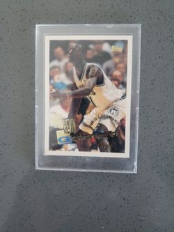 Kevin Garnet Draft Pick Card Topps