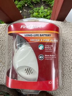 New first alert Smoke detector