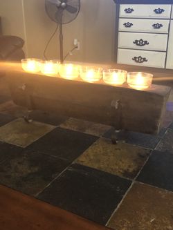Sugar mold candles with stand