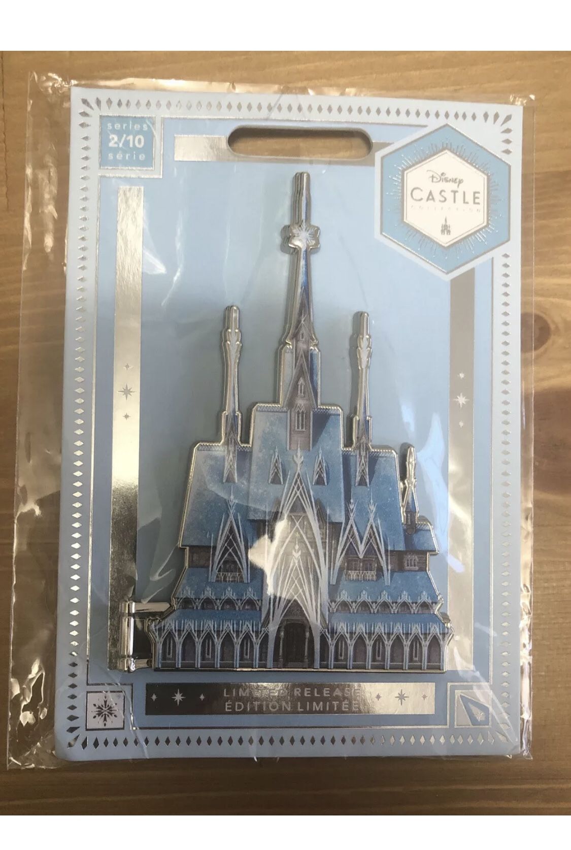 Frozen Castle Pin Disney Castle Collection Limited Release