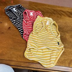 3 Lg Dog Shirts 