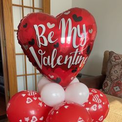 Be my Valentine Balloon Arrangement 