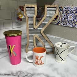 Assorted “K” Decor