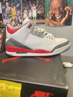 Jordan 3 Fire Red 