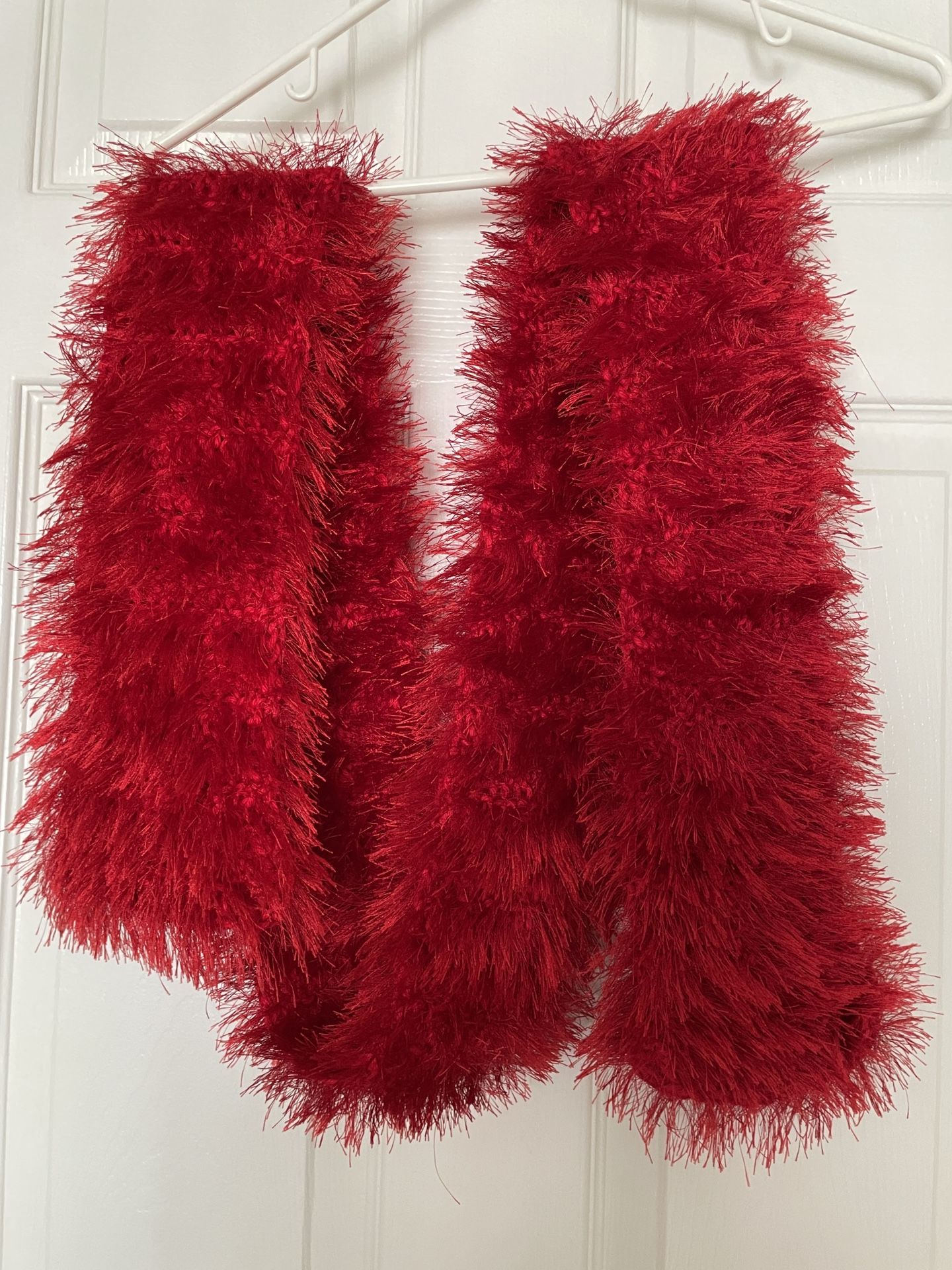 Gorgeous Stylish Scarf! Red Color - 72” Long, 5.5” Wide - Soft, Comfortable