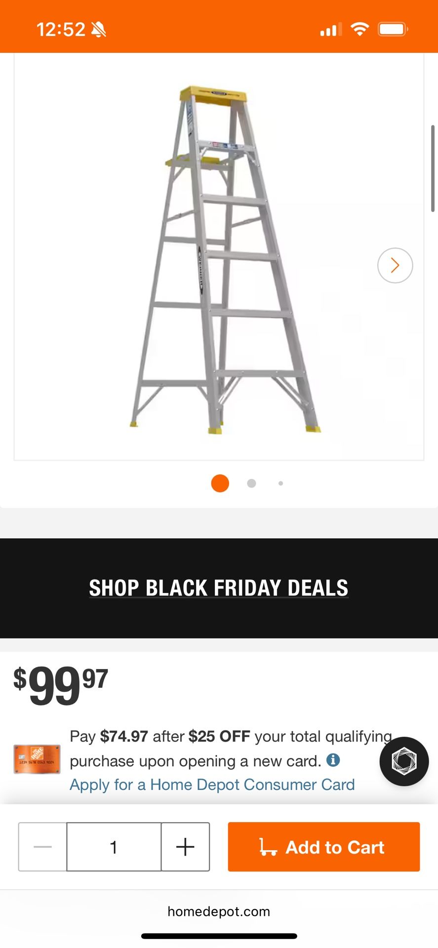 New 6ft LADDER