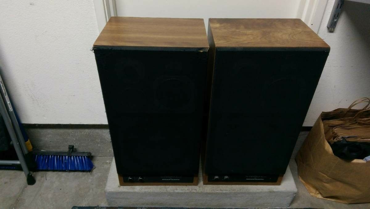 Vintage Marantz Prestige Series 1030 3-Way Floor Speakers (2)