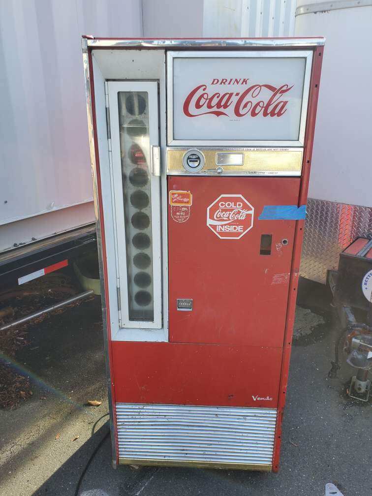 Coca-cola vending machine