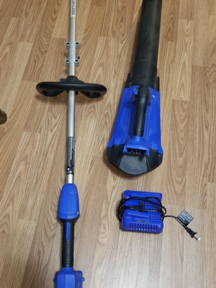 KOBALT Blower and waywacker combo