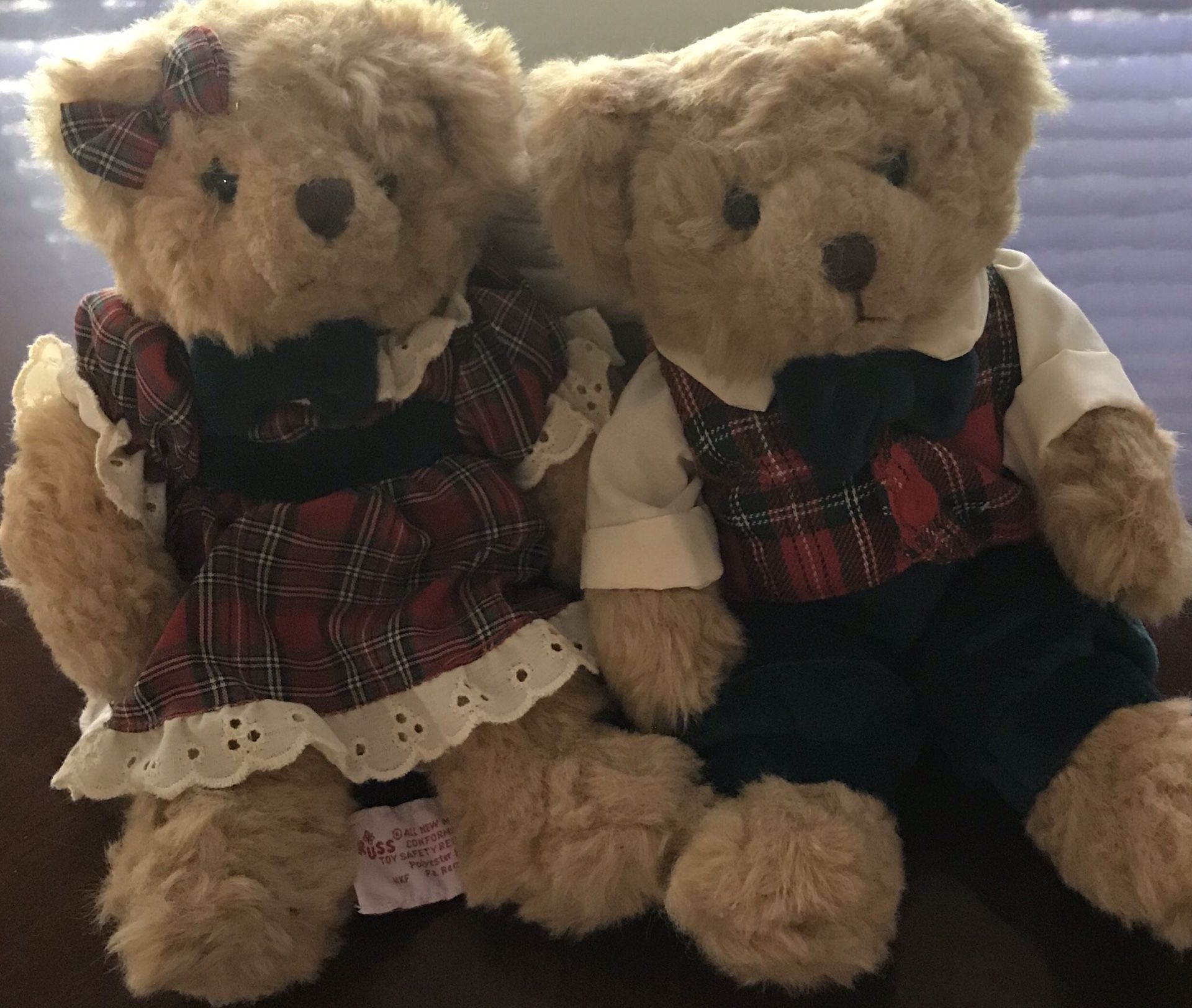 Vintage Russ Christmas Bears 🐻