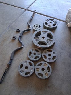 Cap Barbell Standard 1” Grip Weight Plates