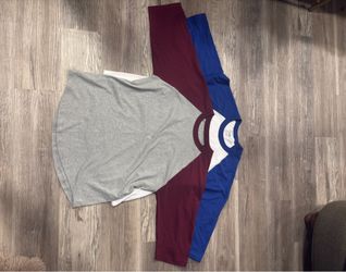 Shaka wear 3/4 sleeve length baseball tee XL