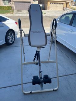 Iron man heat therapy inversion table
