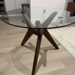 Glass Top Table