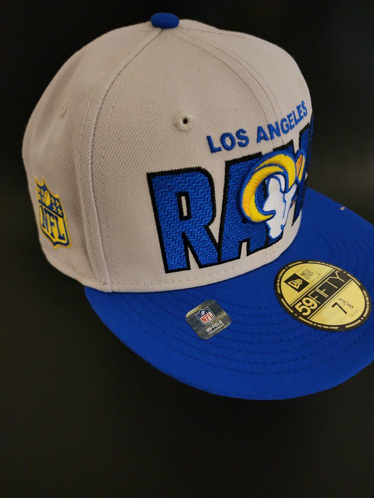 New Era 2023 NFL Draft Los Angeles Rams 59FIFTY Fitted Hat Size 7 3/8 ...