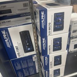 alpine radios 