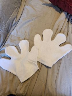 Oversized Cartoon Character Costume Gloves