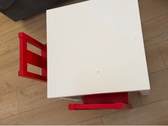 Ikea chairs and table