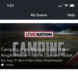 Post Malone Camping Spot 