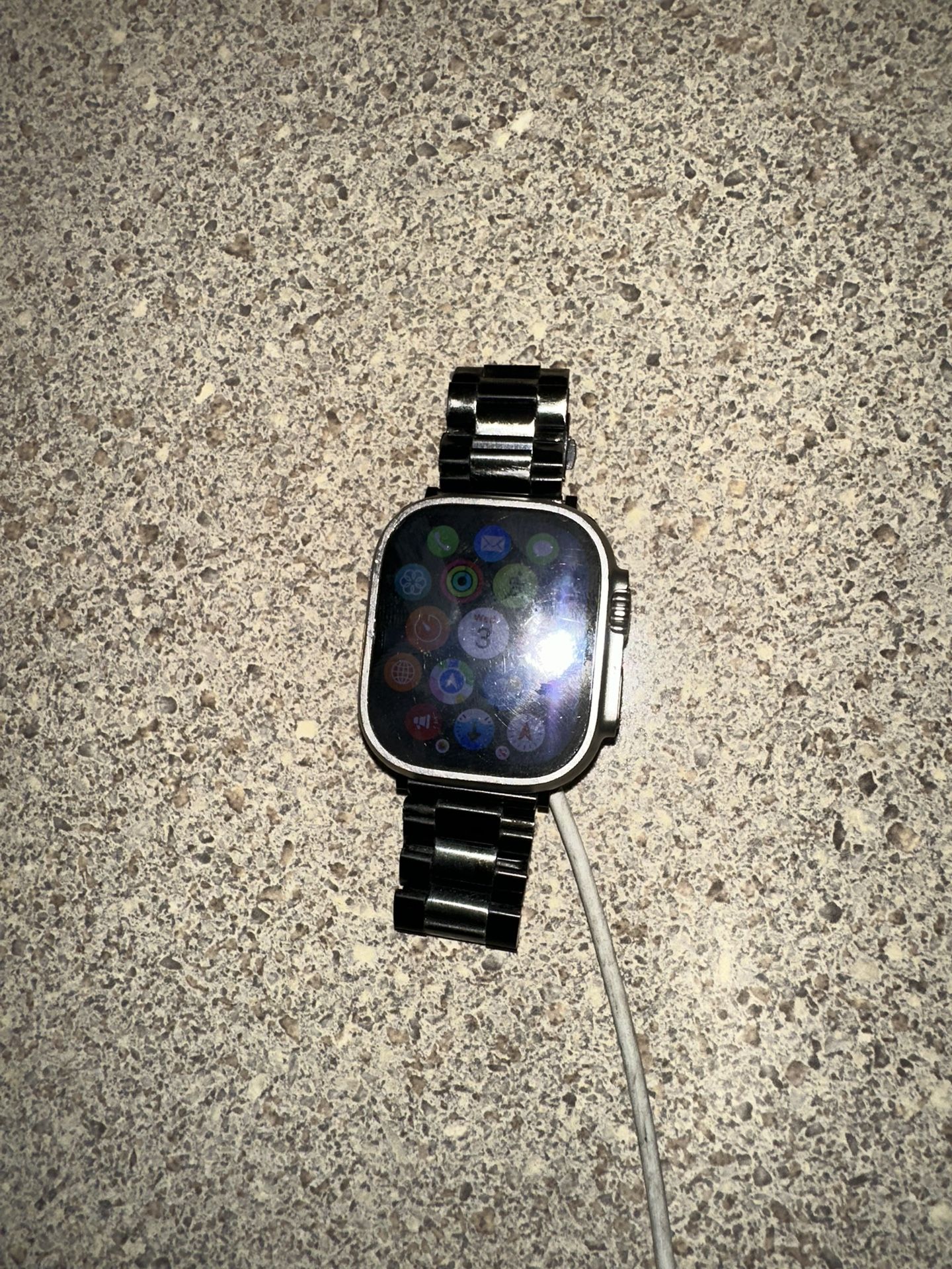 Apple ultra watch two titanium