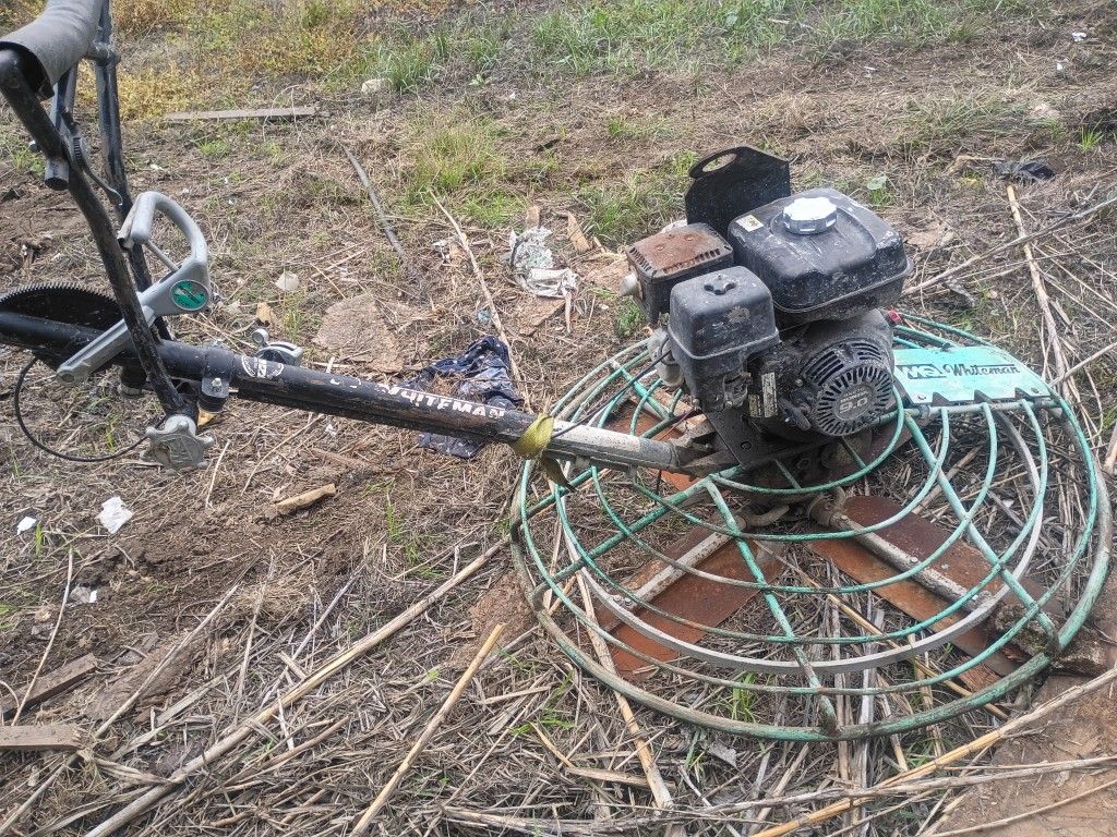 Cement Finishing Machine