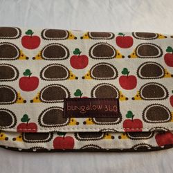 Nwt Bungalow 360 Porcupine Full.size Wristlet Wallet So Cute