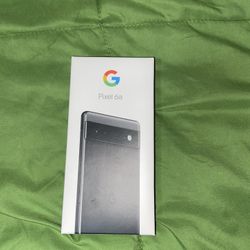 Sealed Google Pixel 6a - 128gb, Charcoal 