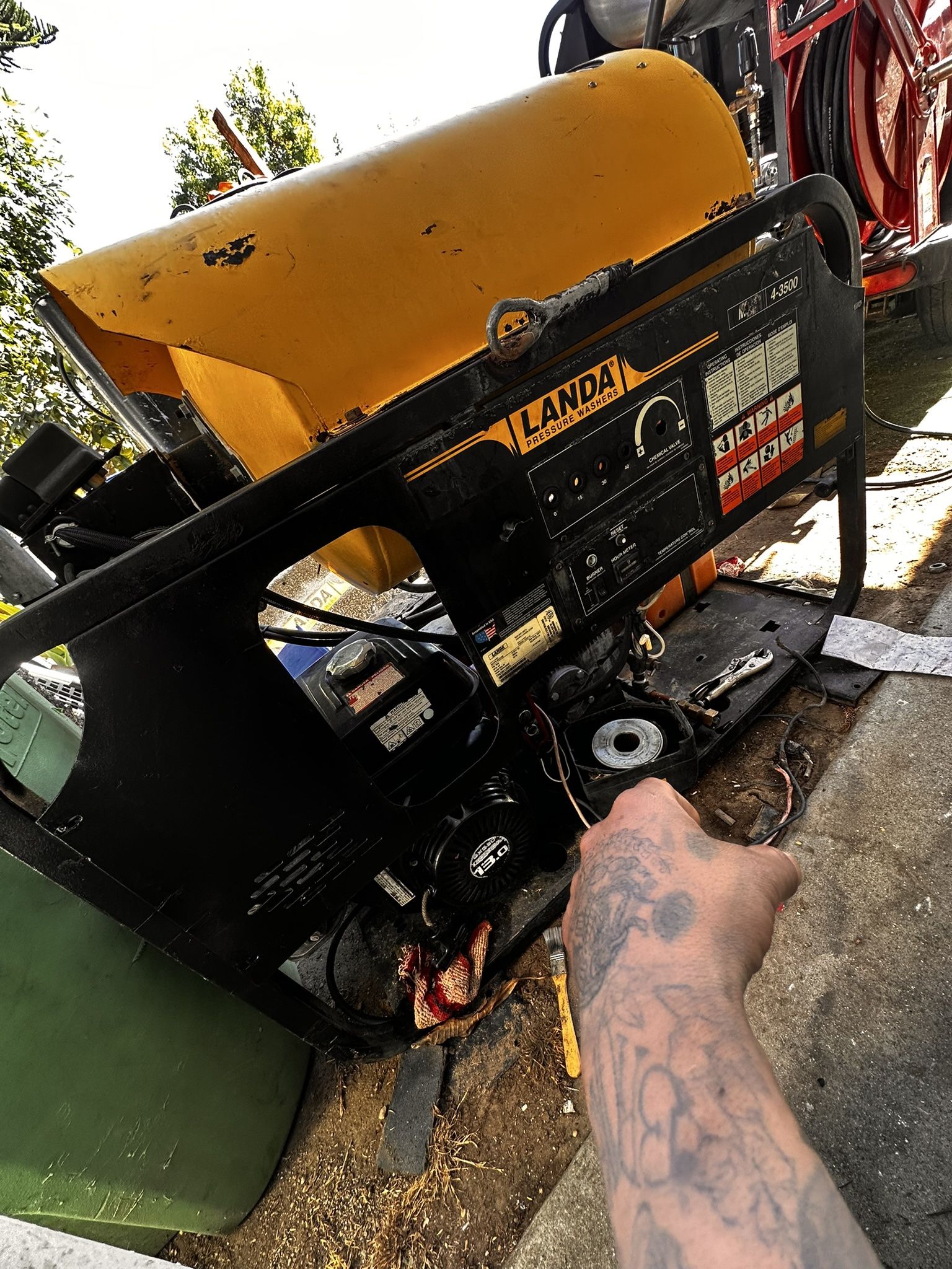 Pressure Washer Landa