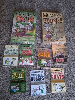 Munchkin Tails And Munchkin Zombies Bundle