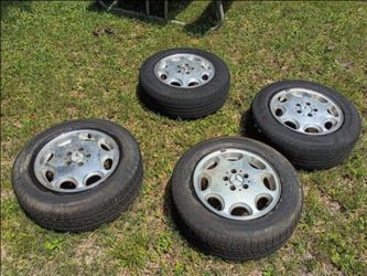 Mercedes rims and tires