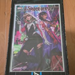 Edge Of Spider-Verse Issue #4 - Cover By Derrick Chew