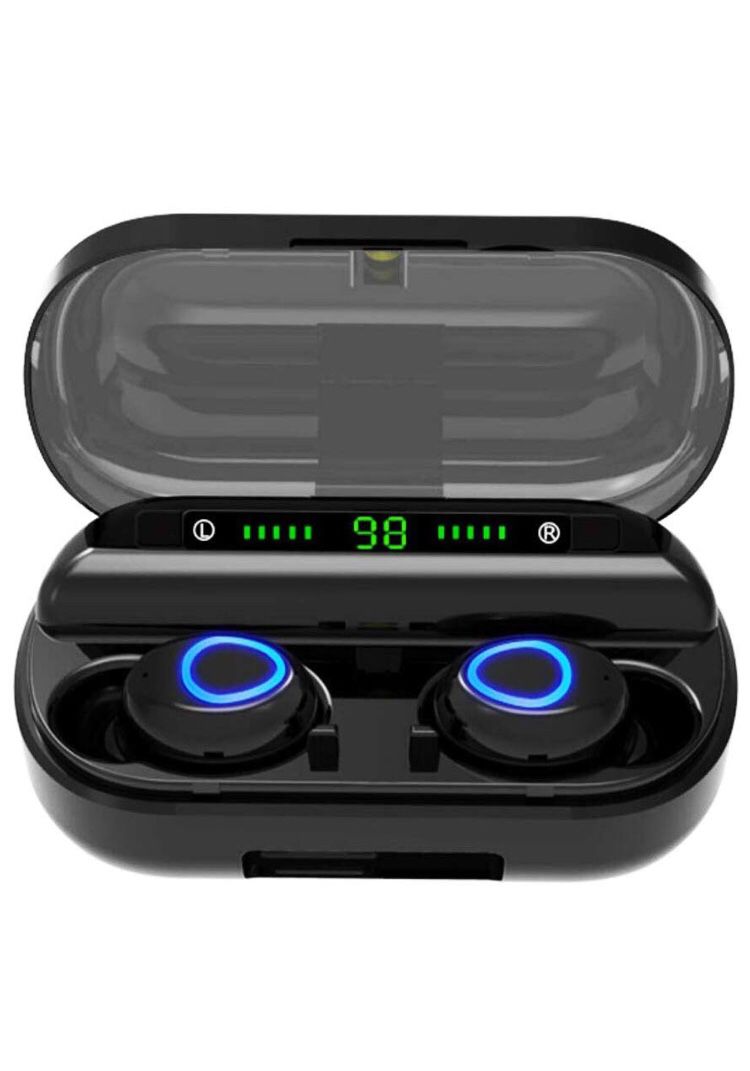 Wireless stereo earbuds