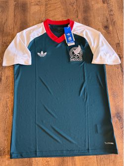 Original Adidas Mexico Pre Match Soccer Jersey