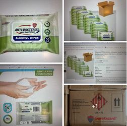 75% Alcohol Sanitzing Wipes 