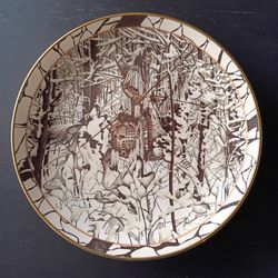 1944 Limited Edition "Where Paths Cross" 8 Inch Collectors Plate