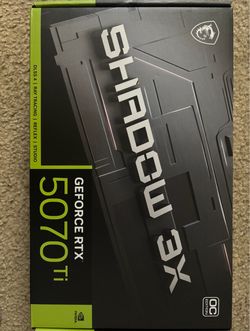 MSI GeForce RTX 5070 Ti Shadow 3X OC 16GB
