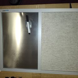 MasterVision Board Magnetic 24" x 18" w/ Eraser and Dry Marker 