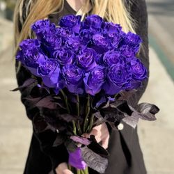💜🌹Stunning Purple Roses! - Unique & Elegant! 💜🌹