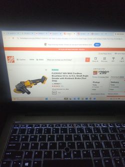 Flexvolt 60v DeWalt grinder
