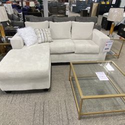 Chaise Sofa With Reversible Chaise