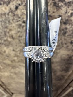 10k Wedding Set Size 7 With Czs 