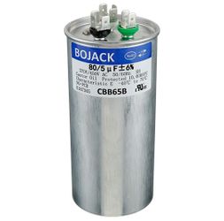 Dual Run Capacitor 80 + 5 370/440 vac - Central AC Air Conditioner Dual Run Cap